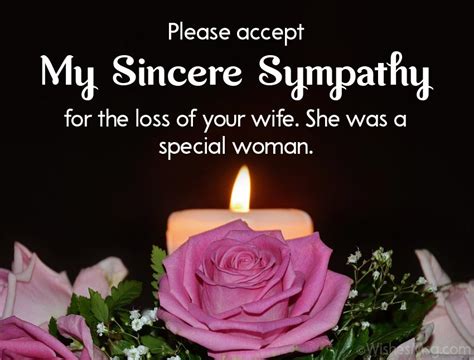 60 Sympathy Messages For Loss Of Wife Wishesmsg