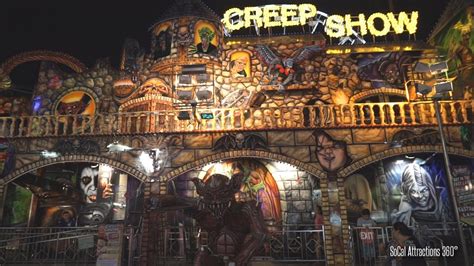2 Cheesiest Carnival Haunted House Rides Pov Full Ride Through La County Fair 2015 Youtube