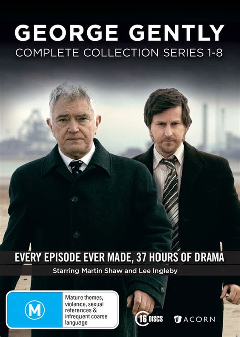 George Gently Series 1 To Series 8 Box Set Dvd Madman Entertainment