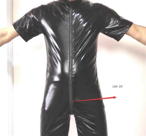 Wholesale Men Sexy Lycra Jocks Leather Latex Bodysuit Activewear Gay