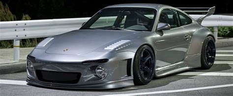 Porsche 911 997 Gets The 935 Slant Nose Visual Treatment From Old