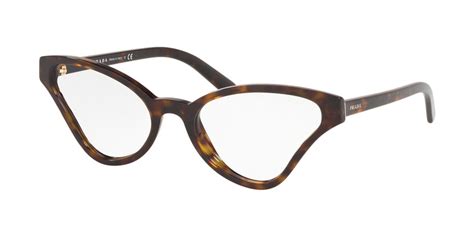 Prada Pr 06xv 2au1o1 Eyeglasses In Havana Smartbuyglasses Usa
