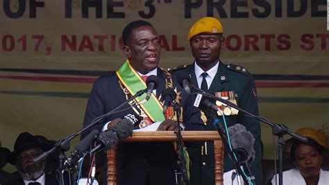 Conoce A Emmerson Mnangagwa El Nuevo Presidente De Zimbabwe Video Cnn