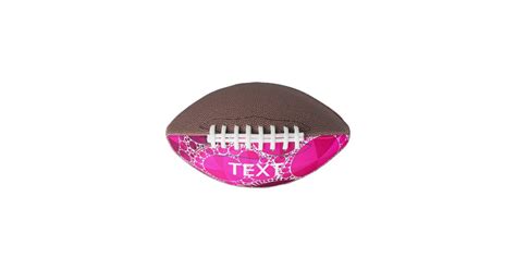 Pink Bling Football Zazzle