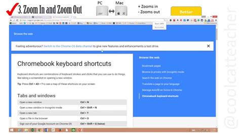 Google chrome supports a native zoom feature through which users may change the size of the webpage content like text and media elements such as images. How to Zoom in and Out in Google Chrome - YouTube