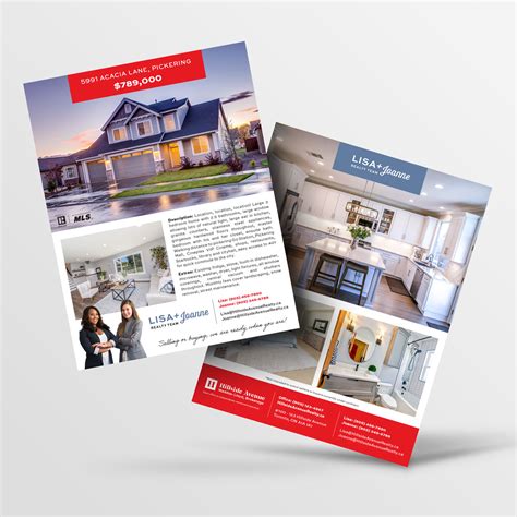 Real Estate Feature Sheets Greater Print Online Printing