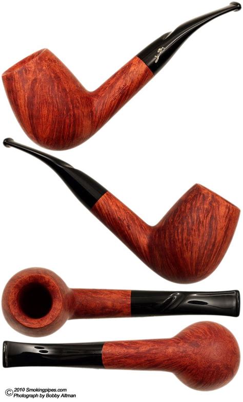 Savinelli Autograph Smooth Bent Brandy Wooden Smoking Pipes Tobacco