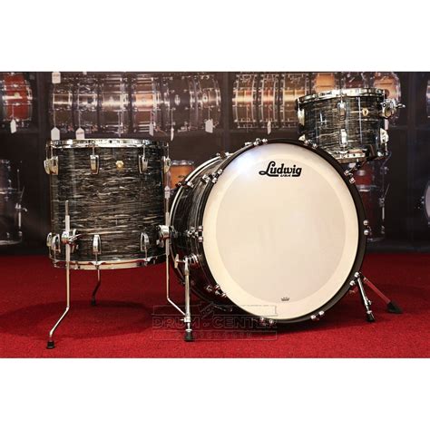 Ludwig Classic Maple Pro Beat Drum Set Vintage Black Oyster Dcp