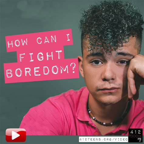 How Can I Fight Boredom Video Blog