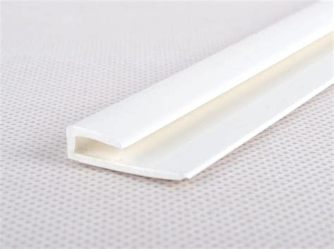 8ft White Edge Capping Strip Wall Cladding Trims Cps