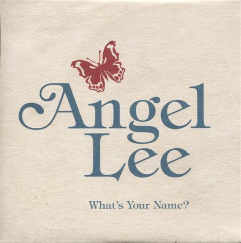 Angel Lee Whats Your Name 2000 Cd Discogs