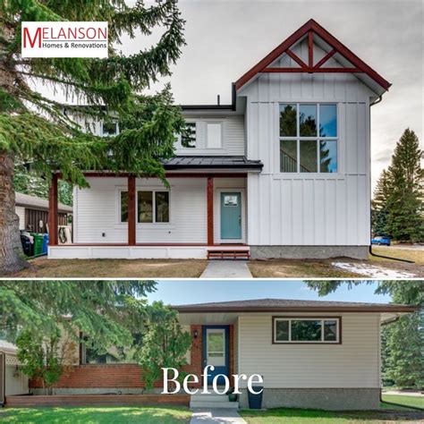Home And Addition Before And After Ranch House Additions Ranch House