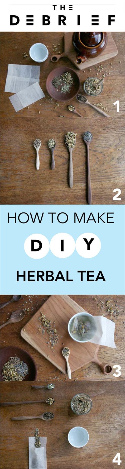 How To Make Your Own Herbal Teas Herbalism Herbal Tea Homemade