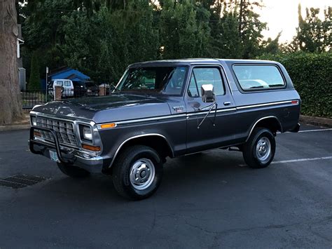 Babied 1978 Ford Bronco With 47k Miles Up For Grabs Ford