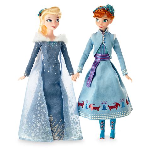 First Look At Anna And Elsa Doll Set From Olaf S Frozen Adventure YouLoveIt Com