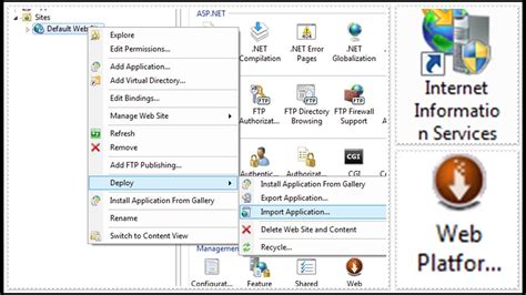 How To Enableinstall Iis7 Web Deploy And Web Platform Tools On Windows