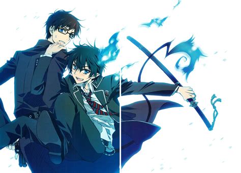 2362x1044 Blue Exorcist For Mac Computers Coolwallpapersme