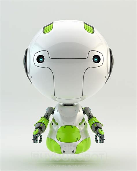 Green Air Robot Robot Cute Robot Design Robot