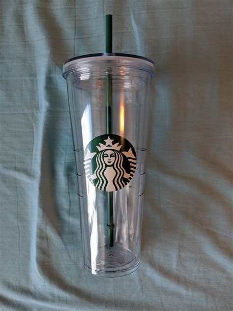 Clear Starbucks Cup With Straw Brand New Starbucks Cups Custom