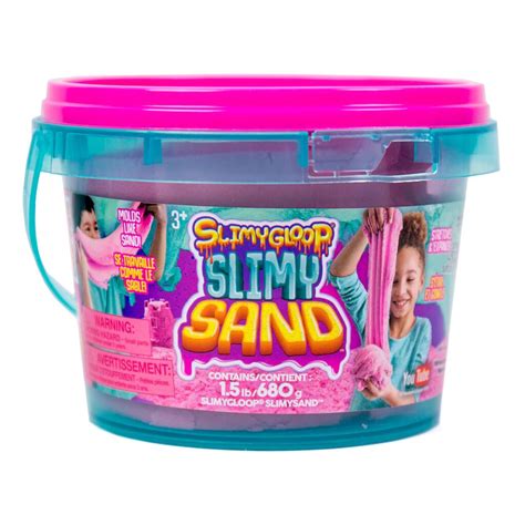Slimygloop™ Slimy Sand™ Bucket Pink Michaels