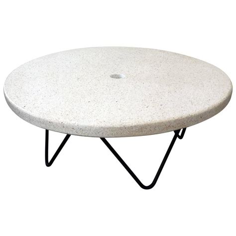 Buy outdoor & garden coffee tables online. Mid-Century Terrazzo Coffee Indoor/Outdoor Table at 1stdibs