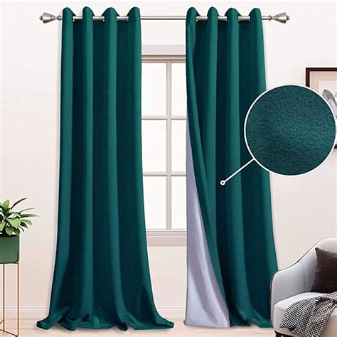 Teal Curtains For Living Room