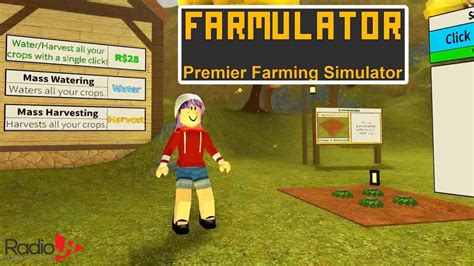 Farmulator Farming Simulator In Roblox Radiojh Games Youtube