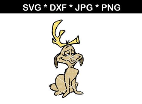 Grinch Max Christmas Digital Download Svg Dxf For By Sincitydecals