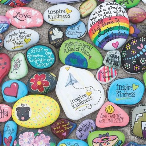 Have Your Heard About The Kindness Rocks Project Pinots Palette