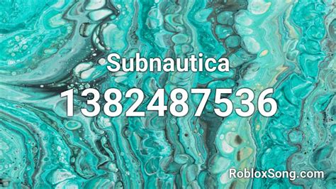 Subnautica Roblox Id Roblox Music Codes