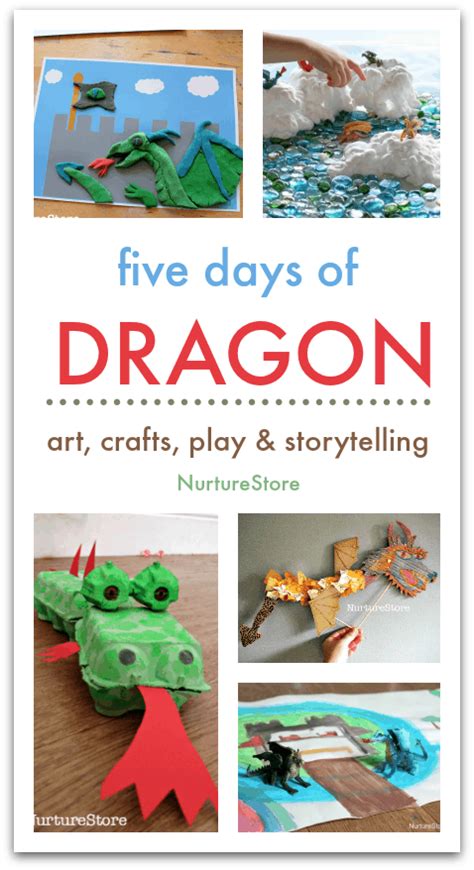 Five Days Of Dragon Activities Unit Nurturestore