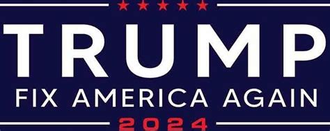 Trump 2024 Fix America Again Flag 3x5 Rough Tex® 150d Nylon