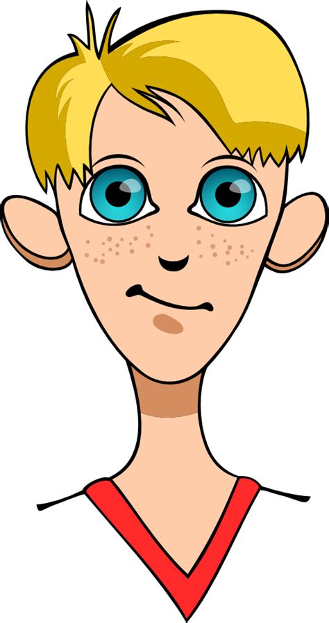 Clipart Boy With Brown Hair And Blue Eyes 20 Free Cliparts