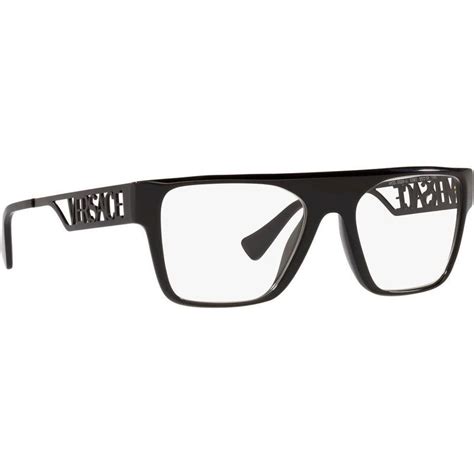versace prescription glasses ve3326u black clear glasses