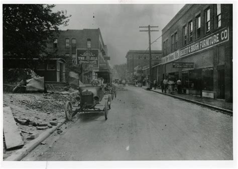 Street Scene In Logan W Va West Virginia History Onview Wvu