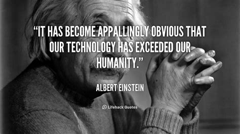 Albert Einstein Quotes About Technology Quotesgram