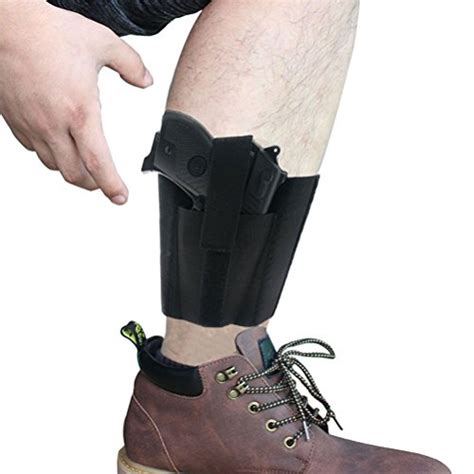 Creatrill Ankle Holster With Padding For Concealed Carry With Elastic