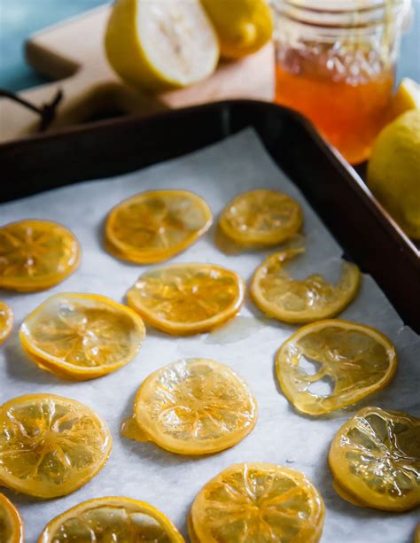 Candied Orange Slices Candied Lemon Peel Candied Lemons Candied Fruit Lemon Crepes Lemon