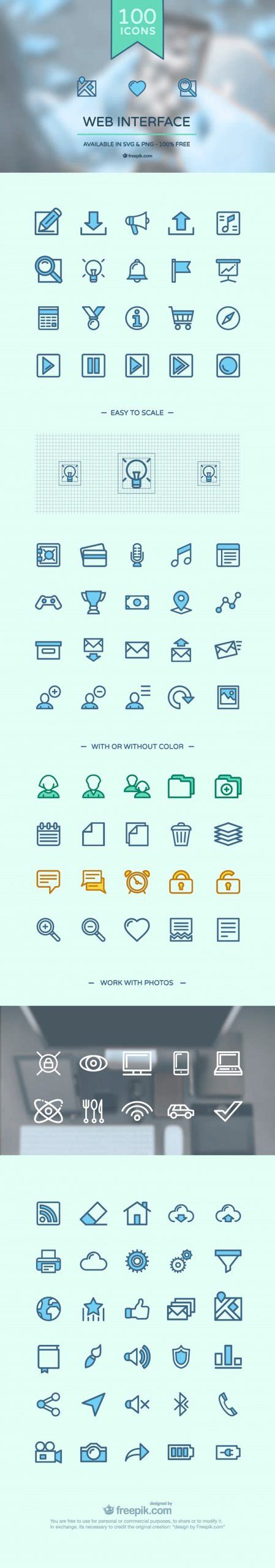 100 Web Interface Icons The Ultimate Icon Set Creative Nerds