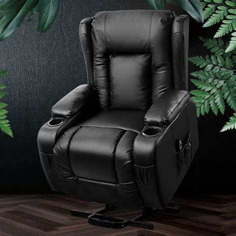 Find great deals on ebay for electric recline chair. Artiss Electric Recliner Chair Lift Heated Massage Chairs ...