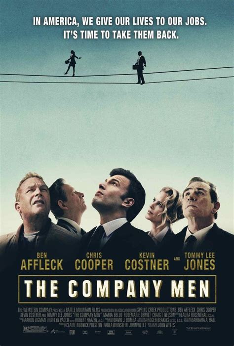 The Company Men 2010 Poster Tommy Lee Jones Kevin Costner Tommy Lee