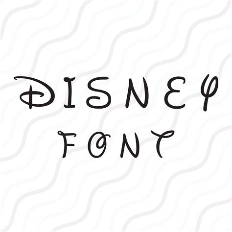 Walt Disney Font Svg Disney Alphabet Svg Disney Monogram