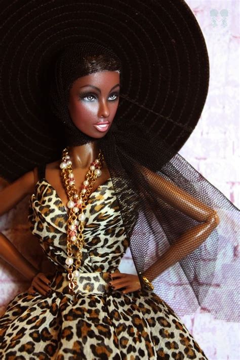 The Black Doll Life — Via Pinterest Black Barbie Black Doll Fashion