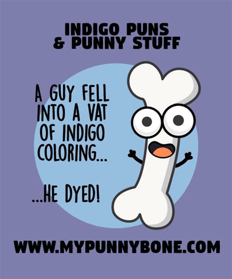 110 Indigo Puns And Jokes To Turn You Purple With Laughter Mypunnybone