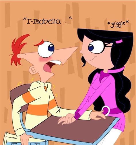 Phinbella Love Phineas And Isabella Ferb And Vanessa Phineas And Ferb