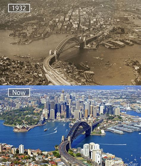 Before And After How These Famous Landmarks Have Changed Over Time