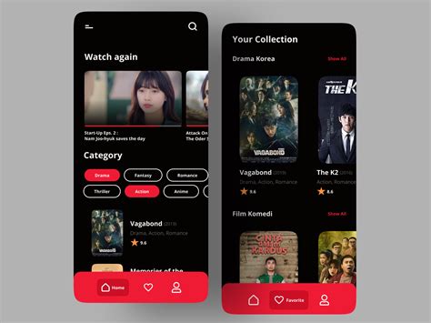 Movie Streaming App Ui Mobile Uplabs
