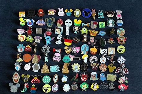 Disney Trading Pin Bundles 100 Trade Able Disney Pins No Etsy