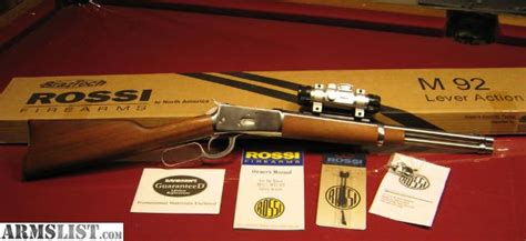 Armslist For Sale Rossi M92 Stainless Lever Action Like New 357