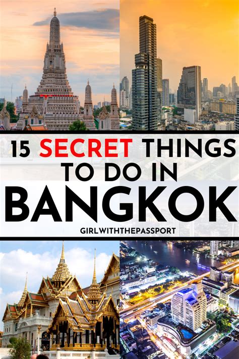 15 Unique And Fun Things To Do In Bangkok Bangkok Travel Bangkok